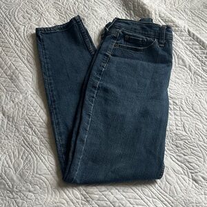 Lee Blue Denim Jeans straight leg size 4 long